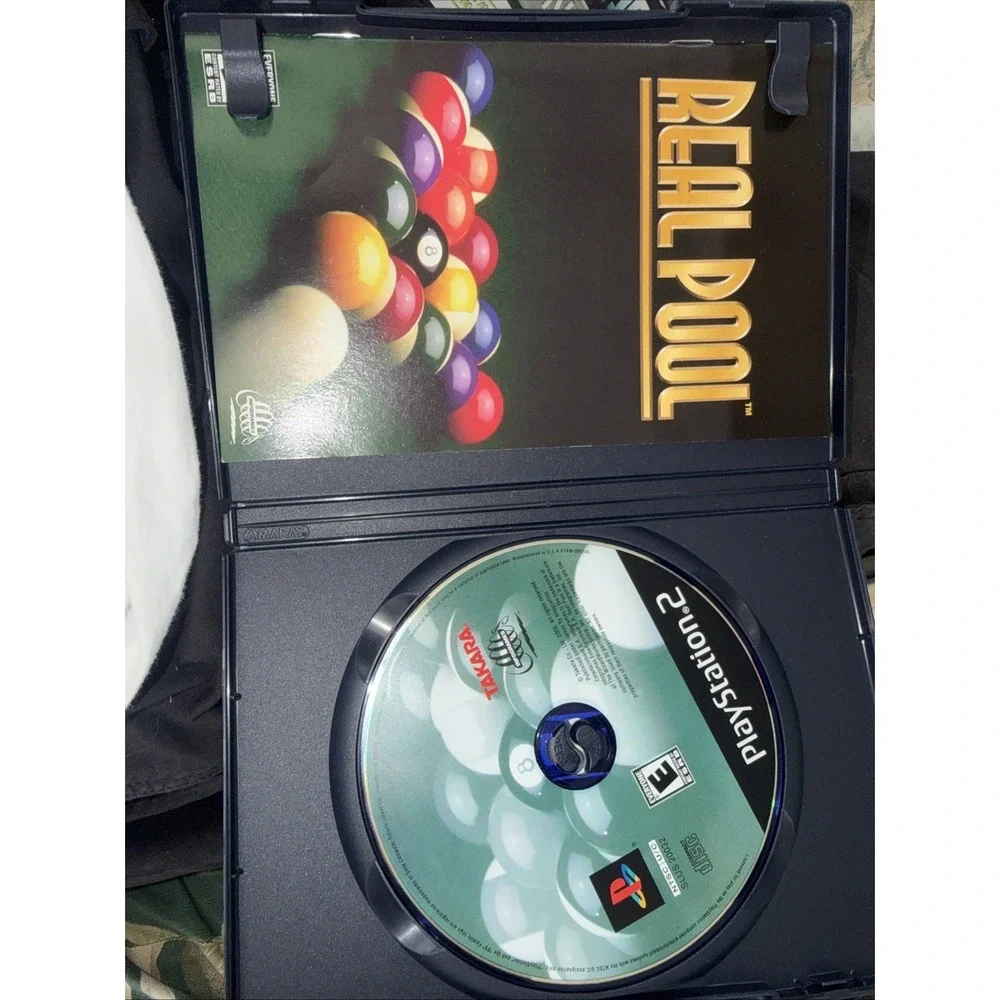 Real Pool (Sony PlayStation 2, 2000) CIB w/‎ Manual - TESTED!
